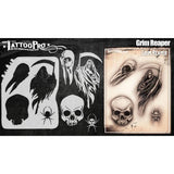 Tattoo Pro Grim Reaper Stencil - 159