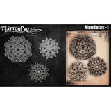Tattoo Pro Mandalas - 1 Stencil Geometric shapes - 175