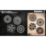 Tattoo Pro Mandalas -2 Stencil - 176