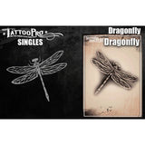 Tattoo Pro Pochoir Libellule - Unités S106