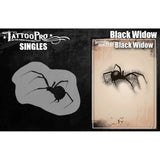 Tattoo Pro Pochoir Black Widow - Pièces individuelles S119