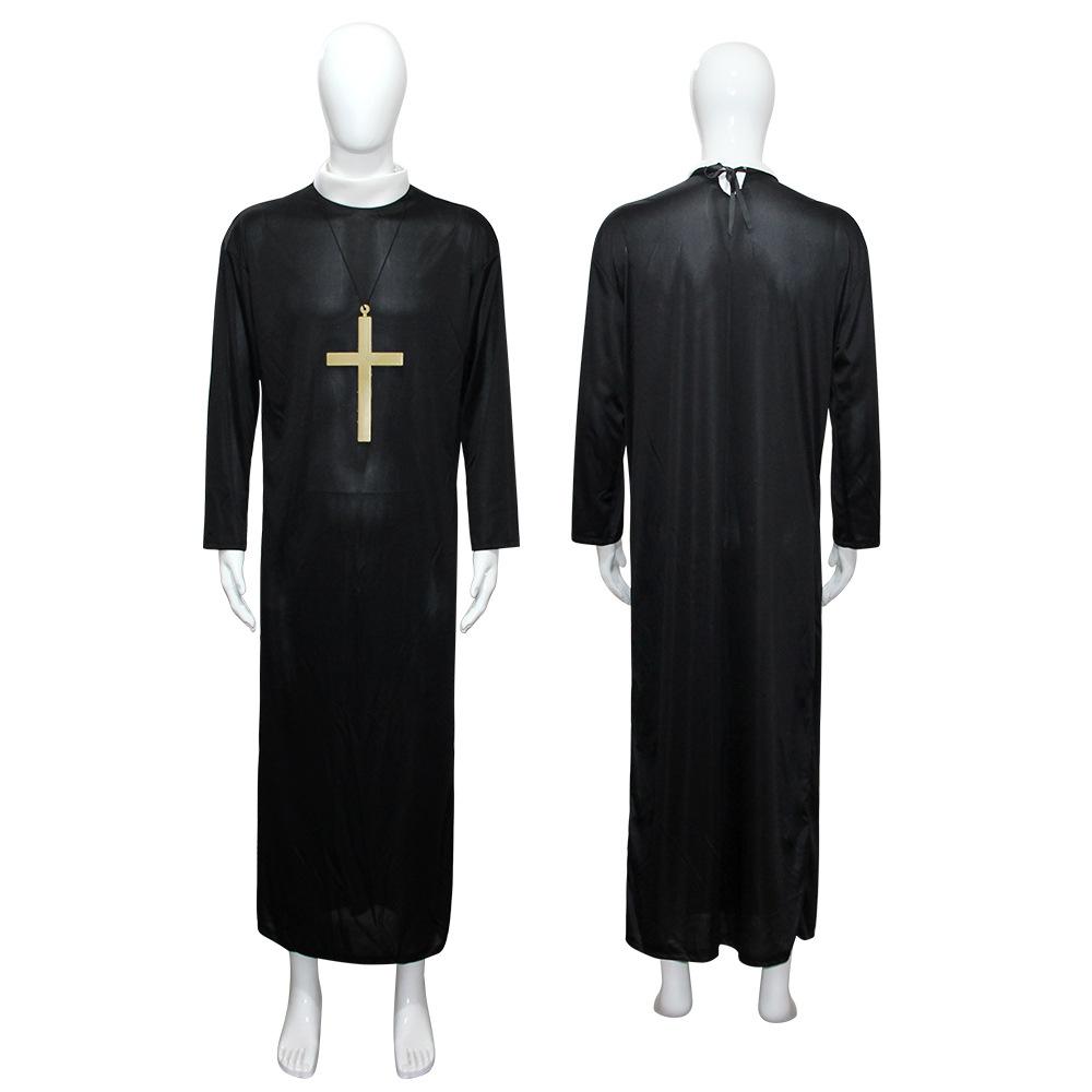 Priest Costume & cross - adult