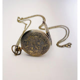 Antique-Style Pocket Watch with Chain