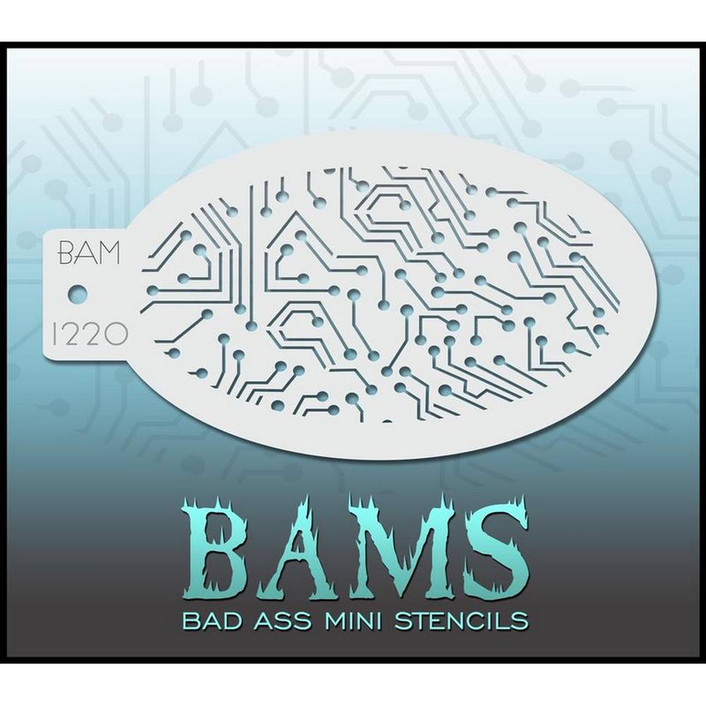Robotic stencil - BAM 1220 Bad Ass Stencils