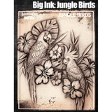 Tattoo Pro Jungle Birds Stencil - Big Ink 104