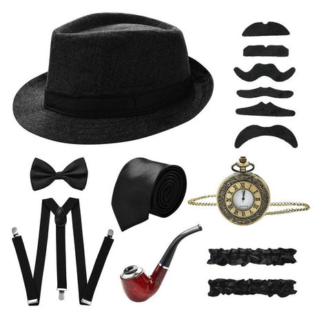 1920's men Accessory Kit - 8 PCS