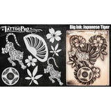 Tattoo Pro Japanese Tiger Stencil - Big Ink 102