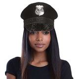 Bling Police Hat Adult