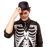Chapeau Bowler en Satin Deluxe - Noir