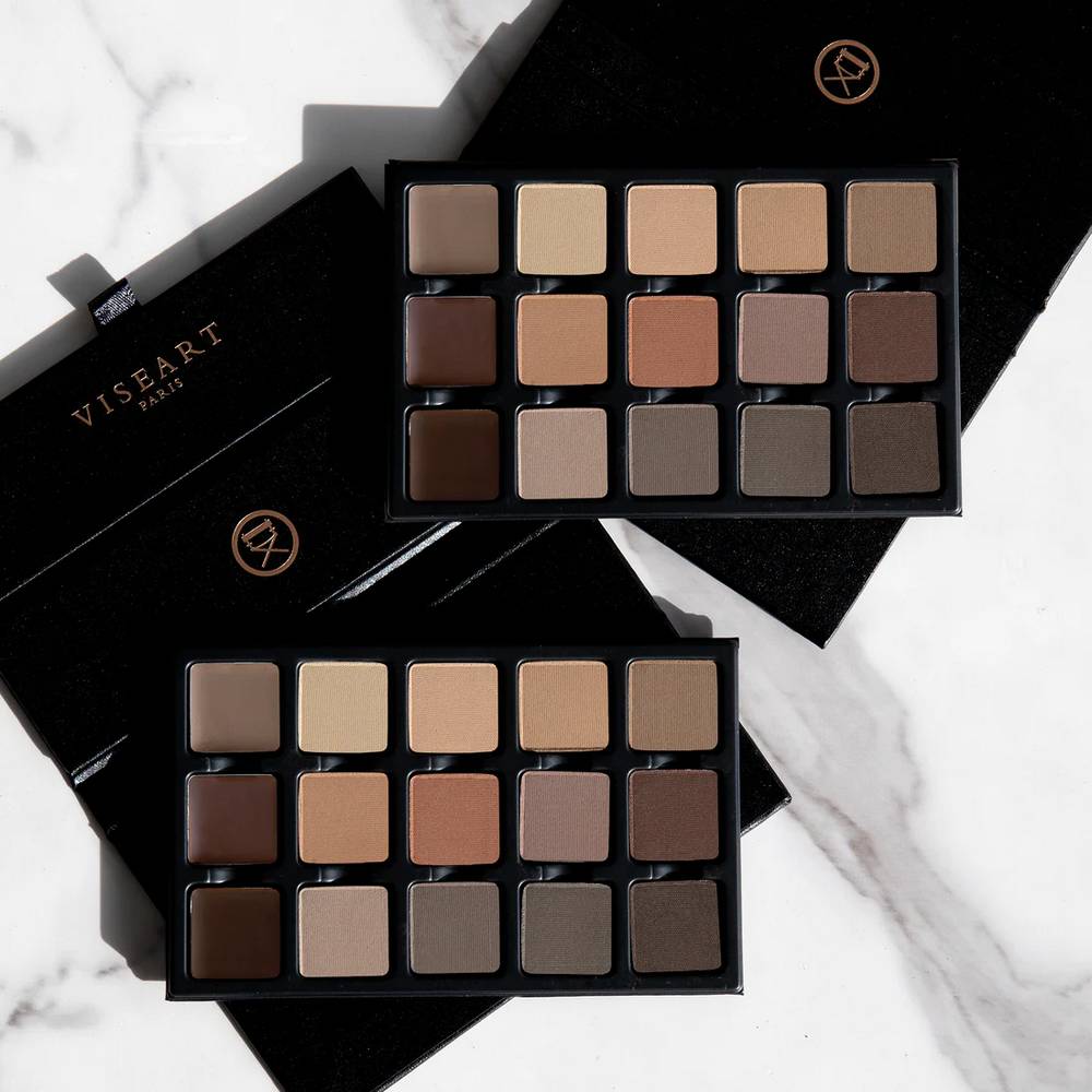 Visepro™ Palette Structure 15 Godets – Sourcils, Fards, Racines & Contour