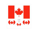 Tatouage Drapeau - Autocollant de tatouage temporaire pour le visage