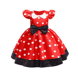 Red Polka Dot Dress Cartoon Mouse costume - child
