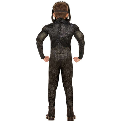 King Kong Gorilla Child Costume back