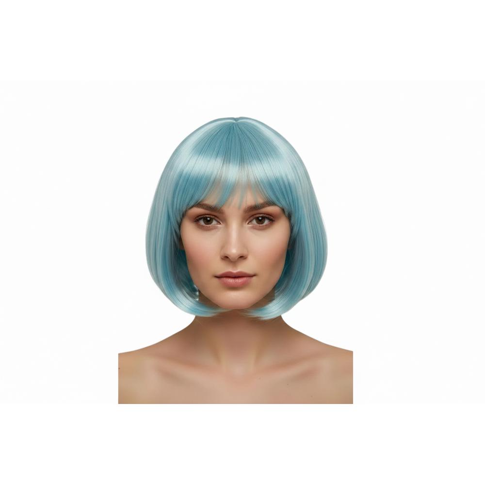 Sepia Cindy Bob short wig with bangs