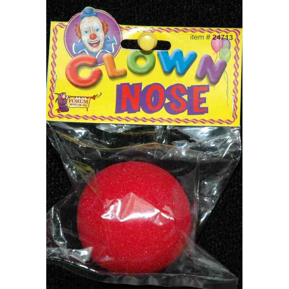 Nez de clown en mousse - Rouge