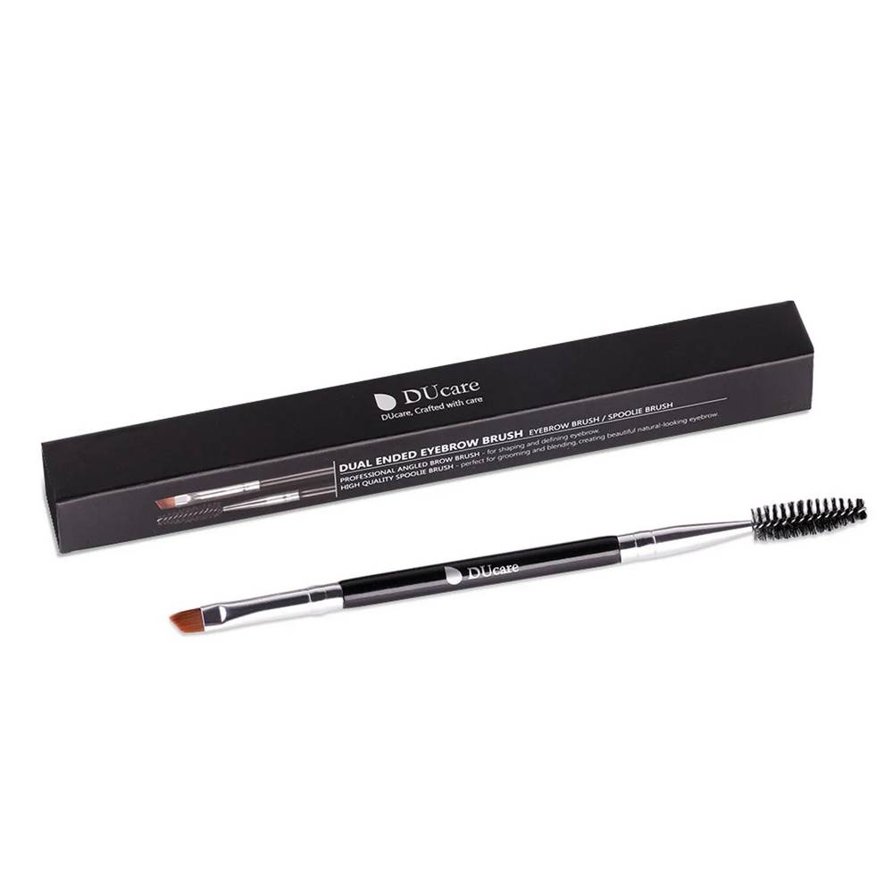 Ducare Essential Dual-Ended Dipped Liner And Brow Brush