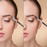 Ducare Essential Dual-Ended Dipped Liner And Brow Brush