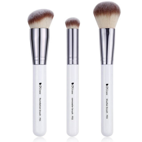 Ducare Panda White Daily Need 3-Piece Face Brush Set