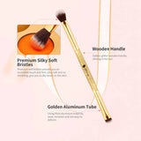 Ducare Gold 5Pcs Dual-Ended Eye Brush Set
