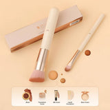 Ducare Pink Smooth Makeup 2Pcs Face Brush Set