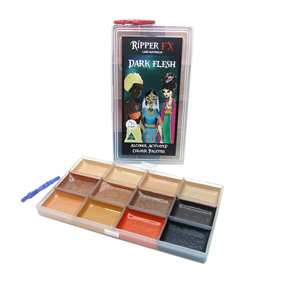 Dark Flesh alcohol activated Palette