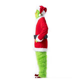 Deluxe Grouchy Christmas Villain Costume Set - adult