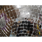 Boule Disco de 24" AVEC DES DÉFAUTS - argent