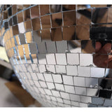 Boule Disco de 24" AVEC DES DÉFAUTS - argent