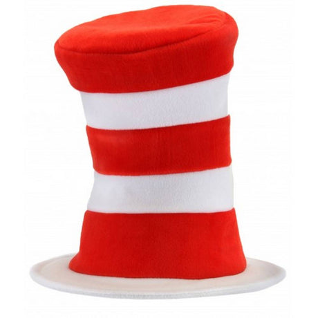 Dr Seuss Cat in the Hat - Deluxe Adult Hat