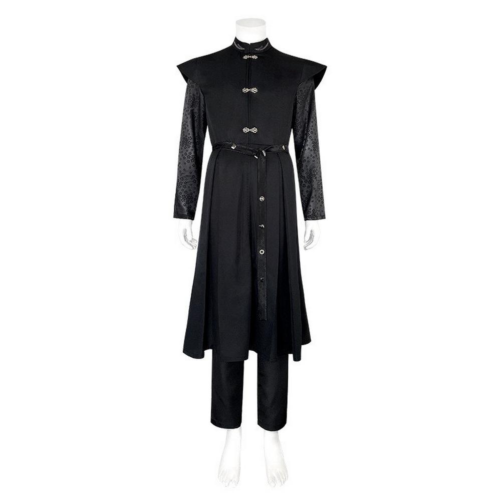 Costume adulte royal sombre de cavalier dragon