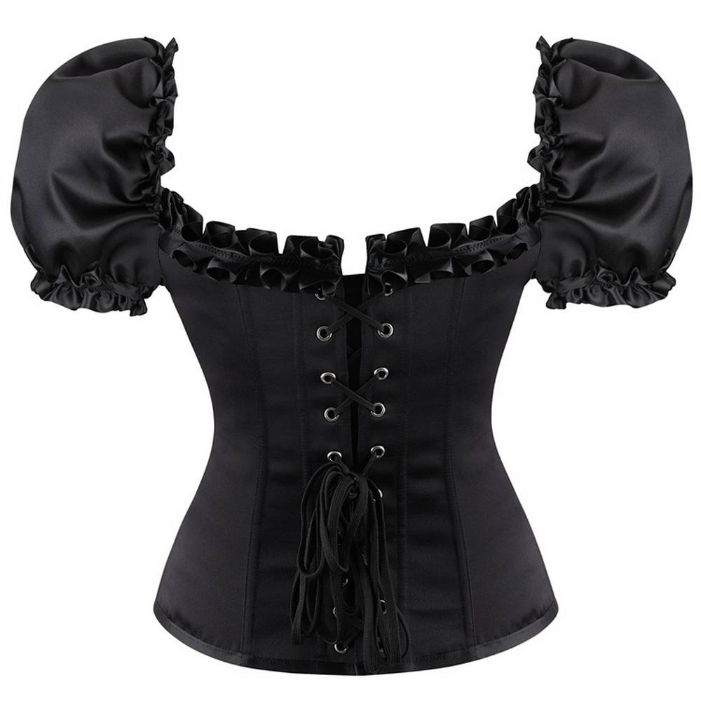 Corset de taille noir élégant