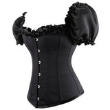 Corset de taille noir élégant