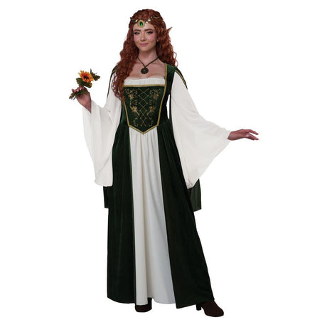 Elven Renaissance Queen Costume - adult