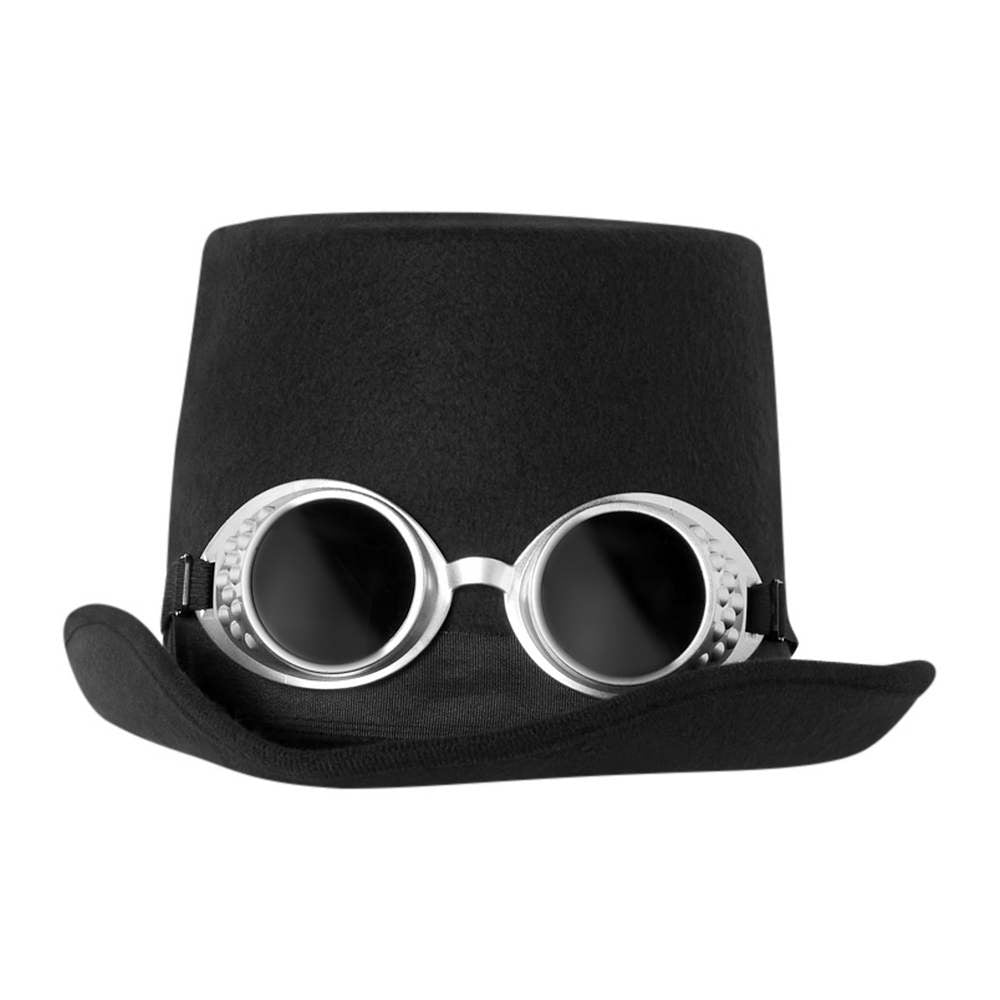 Steampunk Top Hat with Goggles