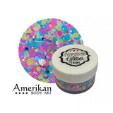 Amerikan body art Glitter Creme