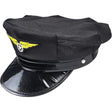 Adult Pilot Hat - Black