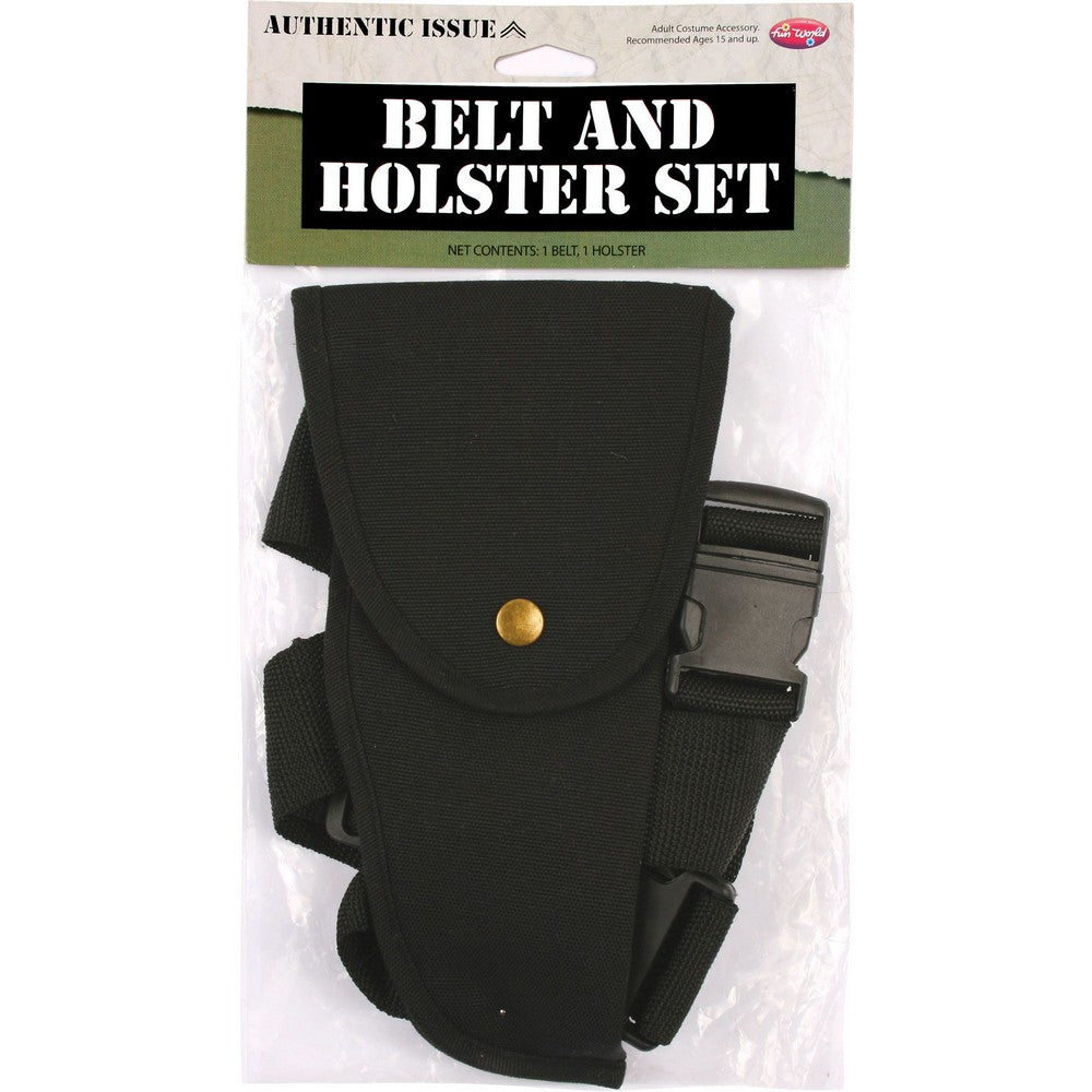 Belt & Holster with Thigh Strap Set