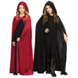 Hooded Velour Child Cape
