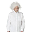 Einstein Scientist Wig and Mustache - white