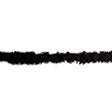 Fancy Feather Boa 6'- black,Burlesque, 20's, Bachelorette