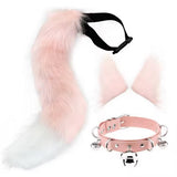  cat-fox-ears-headband-with-necklace-tail-masquerade-set