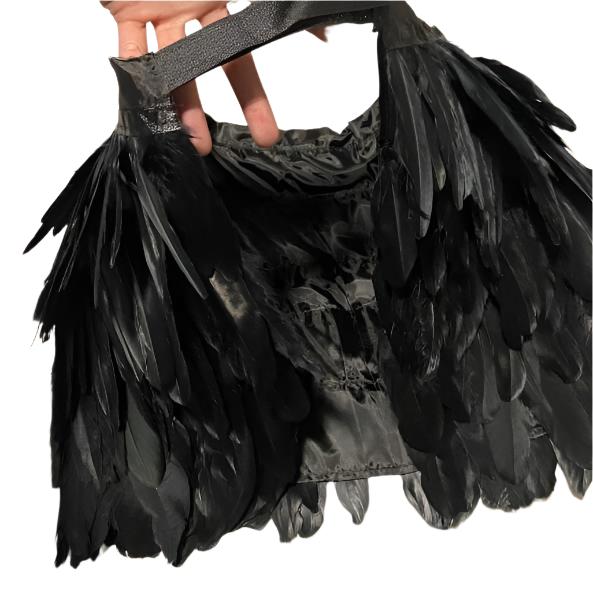 Feather Mini_Skirt_and Bra_Set - back
