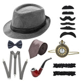1920's men Accessory Kit - 8 PCS