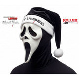 Ghost Face Horror Santa Mask - Merry Creepmas