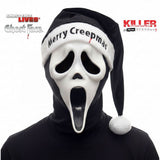 Ghost Face Horror Santa Mask - Merry Creepmas