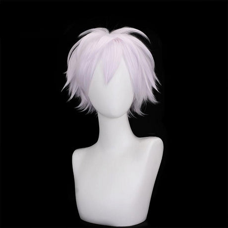 White short Cosplay Wig