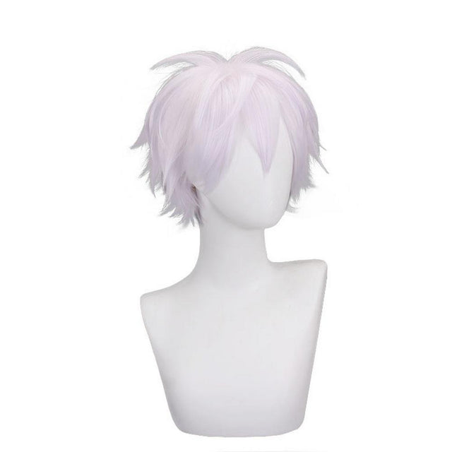 White short Cosplay Wig_ cosplay Gojo Satoru kaizen