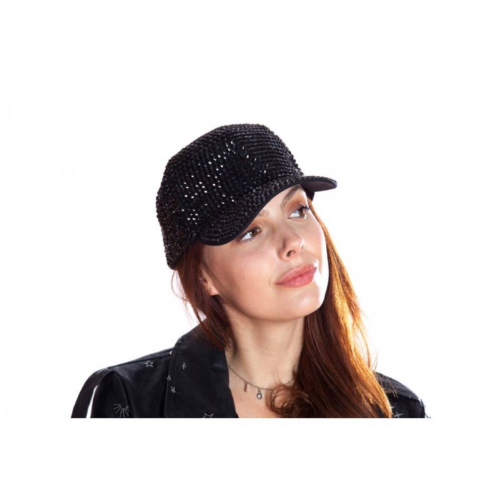 Cap hat with gems