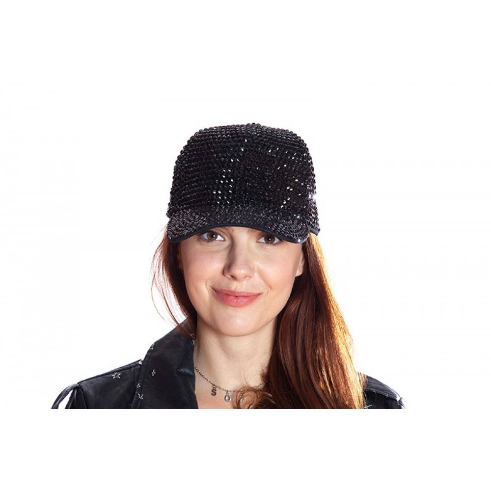 Cap hat with gems