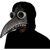 Ensemble masque et chapeau de médecin de la peste en latex